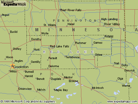 Map by Microsoft Expedia Maps
